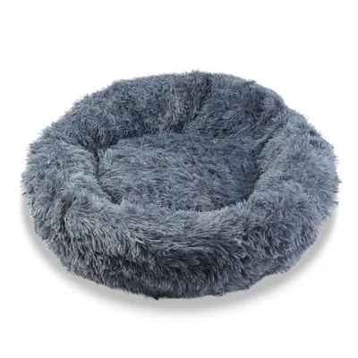 Obrázok produktu pre Pelech pre psy - kruh - veľkosť "XL" - 80 cm - sivý