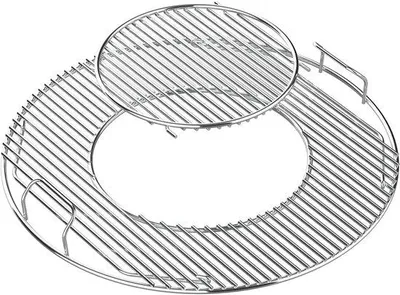 Produktbild von Famanu Grillrost 54,5 cm - Scharnierend für 57 cm Holzkohlegrills