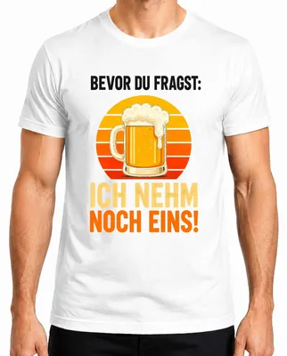 Imagen del producto de Antes de preguntar: "Me tomo otra cerveza". Camiseta para hombre, color blanco, talla XL. Ideal para beber, divertirse y celebrar