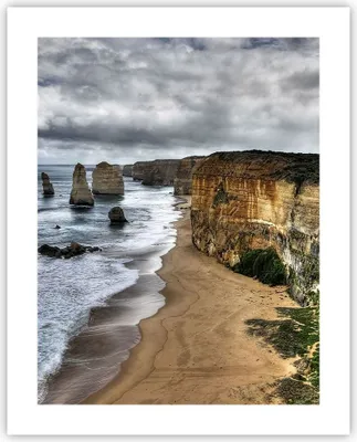 Produktbild von Poster - Poster ohne Rahmen - Strand Ozean Landschaft - 40x50 cm - Wand Bild - Wanddeko - Wandbilder - Kunstposter - Wandposter - Bilder - Kunstdruck - Wanddekoration - Wandbild - P2XPA40x50-0141