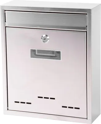 Obrázok produktu pre Schránka na listy FLATBOX 260x90x310 mm, nerezová oceľ