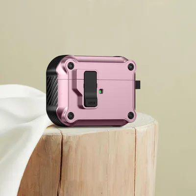 Produktbild von Mobigear Armor Clip  Apple AirPods Pro 3 Hülle - Pink