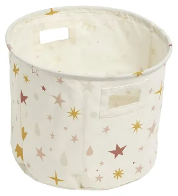 Zdjęcie produktu dla Kosz na zabawki okrągły HEAD IN THE CLOUDS, Ø 38 cm