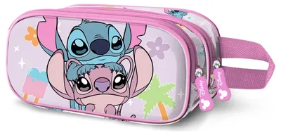 Immagine prodotto di Karactermania Lilo & Stitch - Astuccio doppio 3D 10x22x8 cm    Taglia unica