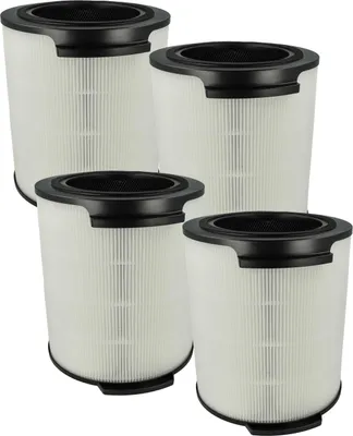 Produktbild von vhbw 4x H13 Filter kompatibel mit Philips AC1715/10, AC1715/11, AC1715/30 Luftreiniger - Ersatz-Filter mit integriertem Aktivkohle-Filter