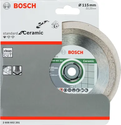 Obrázok produktu pre Bosch 2608602201, 11,5 cm, 1 kusov
