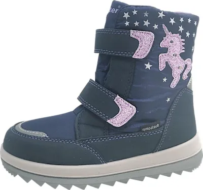 Produktbild von Richter  Kinderschuhe Kleinkinder Stiefel Klettschuh Violett Freizeit, Schuhgröße:29 EU