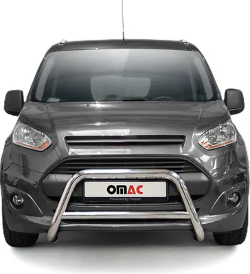 Image de Barre de protection frontale pour Ford Connect 2013-2018 acier argent avec ABE