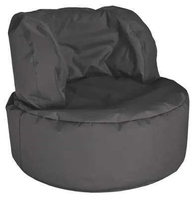 Produktbild von Magma Heimtex Sitting Point Sitzsack Bebop Uni SCUBA, D85x65 cm 210 l anthrazit; 34080 007