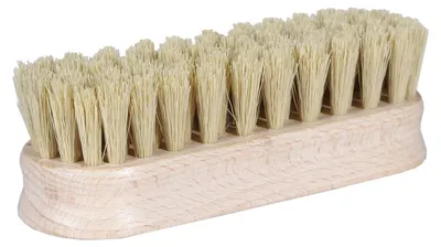 Zdjęcie produktu dla Szczotka do butów polerująca - Szczotka z włosiem końskim - 12 cm - Drewniana rączka