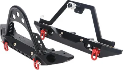 Zdjęcie produktu dla 1 / 10 RC Metalowy przedni zderzak z tyłu + tył