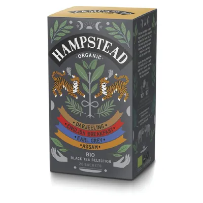 Produktbild von Organic Black Tea Selection - 20 Beutel 40g