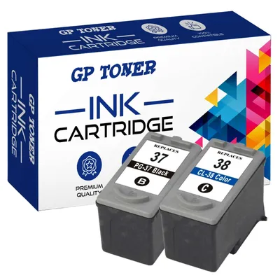 Zdjęcie produktu dla Tusze PG 37 + CL 38 Kompatibel mit Canon IP1800 IP1800 Series IP1900 IP2500 IP2600 MP140 MP190 MP210 MP220 MX300 MX310