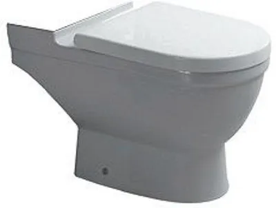 Image de Cuvette WC sur pied à fond creux STARCK 3 - DURAVIT - 126090000