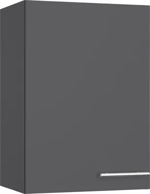 Produktbild von Optifit Hängeschrank Ingvar420 BxTxH 50 x 34,9 x 70,4 cm anthrazit matt zerlegt Anschlag reversibel KFIN OM506-8+