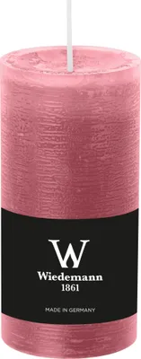 Produktbild von Wiedemann Marble Rustik Kerzen, Stumpenkerzen, Altrosa 120 x Ø 58 mm