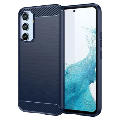 Imagen del producto de Funda de König Design compatible con Samsung Galaxy A54 5G, de plástico suave, para teléfono móvil - Funda para teléfono móvil, color azul