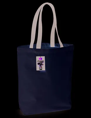 Produktbild von Westford Mill W671 | Fairtrade Camden Shopper 28 x 38 x 12 cm - Farbe: Natural/Black - Größe: One Size