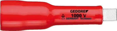 Productafbeelding van GEDORE VDE 3090-3, verlengstuk VDE, 3/8", 75 mm, artikelnummer 2946548