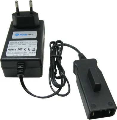 Produktbild von Trade-Shop 18V Ni-MH Akku Ladegerät Netzteil kompatibel mit Gardena 5788773-01 SmallCut 300/23 SmallCut 8844-20