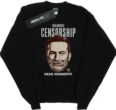 Produktbild von Dead Kennedys - "No More Censorship" Sweatshirt für Herren BI22841 (XL) (Schwarz)