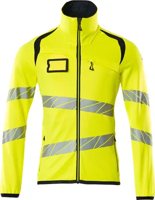 Produktbild von Mascot Fleecepullover mit Reißverschluss 19103 Gr. 3XL hi-vis gelb/schwarzblau
