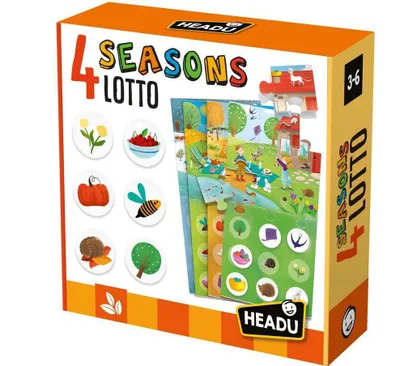 Produktbild von HEADU Puzzle finden in 4 Jahreszeiten 53672