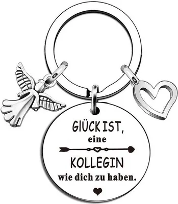 Produktbild von Personalisierter Schlüsselanhänger aus Edelstahl, Gravur, Geschenkbox