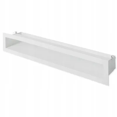 Image de GRILLE DE FOYER 10x80 cm FOYER LUFT BLANC