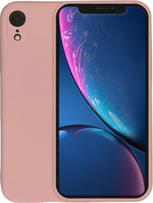 Zdjęcie produktu dla Silikonowe etui na telefon komórkowy iPhone X/Xs - silikonowe etui na tył - łososiowe