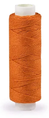 50m Nähgarn Leinen-Garn Leinenzwirn Klöppelgarn Nähfaden Leinengarn Farbwahl orange