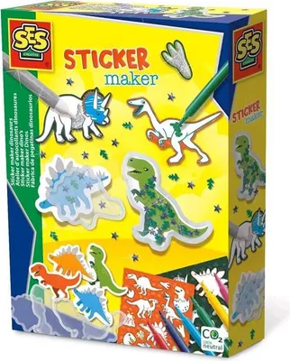Produktbild von SES Create Dinosaurs Aufkleber 14282 42827
