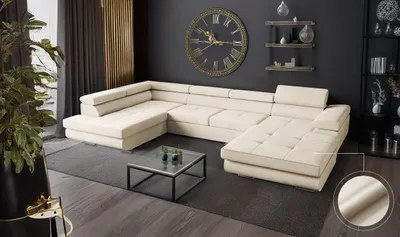 Produktbild von Ecksofa "SICURIO" Modernes Schlafsofa