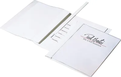 Produktbild von DURABLE Präsentationshefter DURAPLUS® DE LUXE A4+, 258902 weiß