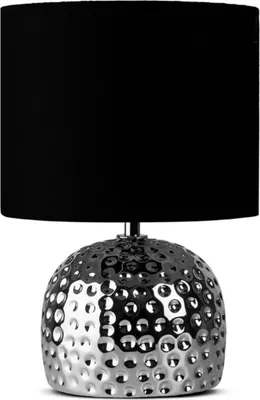 Produktbild von KONSIMO Tischlampe "FRAGI", Silber, Keramik