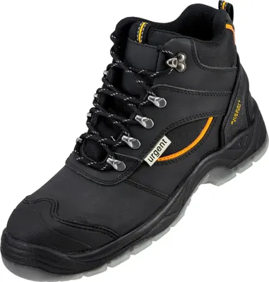 Produktbild von Arbeitsstiefel Arbeitsschuhe URGENT 126 S1 Größe 43 Sicherheitsschuhe Stiefel SCHWARZ Herrenschuhe Schuhe Stahlkappe