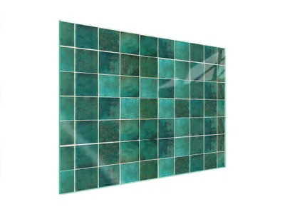 Produktbild von Glasschutzplatte Für Herd 70X52 Grün