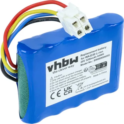 Produktbild von vhbw Akku kompatibel mit Ferrex 800m2 2021, 800m2 Rasenmäher (3,2Ah, 20V Li-Ion)