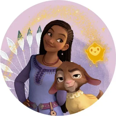 Productafbeelding van Disney Wish-vormkussen – Comfortabel sierkussen voor de woon- en slaapkamer