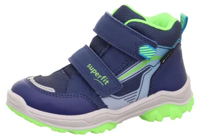 Produktbild von Superfit Jupiter Kinderschuhe Jungen Stiefel Klett Blau Freizeit