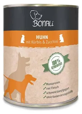 Produktbild von Bonali Nassfutter Huhn 6x800g