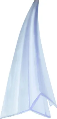 Produktbild von Bagnoxx Duschdichtung Anschlagdichtung, 2m, 135 Grad, 8mm Glasstärke, transparentes Eckprofil für Duschkabine im Bad,  PVC Duschlippe, einseitige Türöffnung, auch Badewanne
