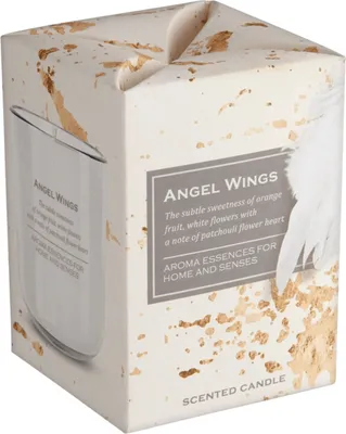 Obrázok produktu pre Svíčka ve skle 150 g Angel Wings v krabičce