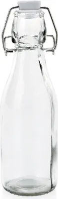 Obrázok produktu pre Fľaša s otočným uzáverom 250 ml Sklenená fľaša s otočným uzáverom