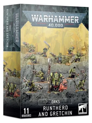 Image de Warhammer 40,000 : Orks : Runtherd et Gretchin (50-16)