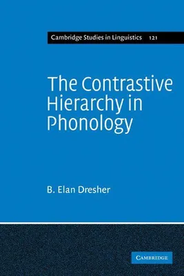 Produktbild von The Contrastive Hierarchy in Phonology