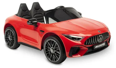 Zdjęcie produktu dla CARETERO – elektryczny samochód dla dzieci od 3 lat, stylistyka Mercedesa SL63, zasilany akumulatorem, kolor czerwony