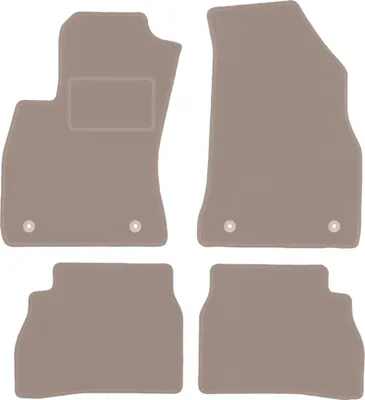 Produktbild von Velours-Autoteppiche für: Fiat Doblo II 0 (2009-2020) Beige