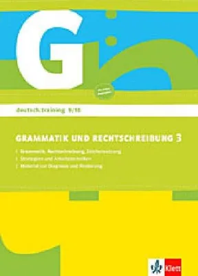 Produktbild von deutsch.training / Arbeitsheft Grammatik und Rechtschreibung 9./10. Klasse