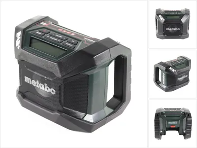 Immagine prodotto di Metabo R 12-18 DAB+ BT Radio da cantiere a batteria Bluetooth Solo Radio ( 600778850 ) - senza batteria, senza caricabatteria